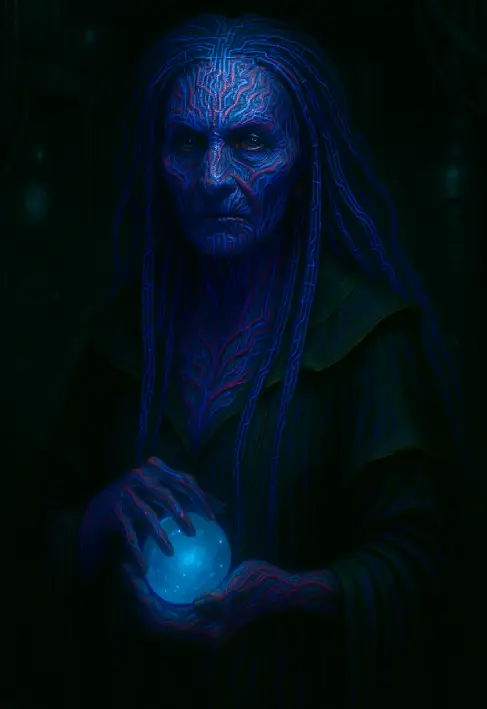 Mysterious former World Evolver who helps all she chooses to in her hidden lair.